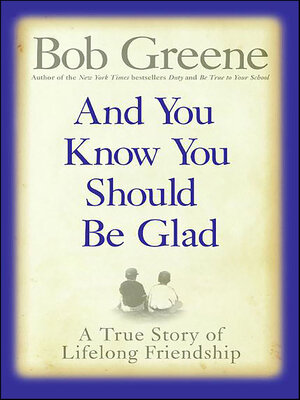 cover image of And You Know You Should Be Glad
